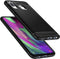 Spigen Rugged Armor - Backcase - Stevige opstaande randen - Zwart