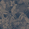 DUTCH WALLCOVERINGS Behang Joelle zilverkleurig en blauw