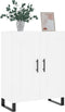 vidaXL - Dressoir - 69,5x34x90 - cm - bewerkt - hout - wit
