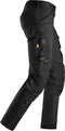 Snickers AllroundWork Stretch Werkbroek 6341 - Slim-fit - 2-weg stretch - Zwart - 54