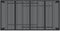 vidaXL - Tuintafel - 200x100x72 - cm - staal - antracietkleurig