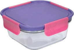 Built Ny Lunchbox Active 300 Ml 12,5 X 6 Cm Glas Paars/roze