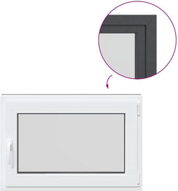 vidaXL - Kelderraam - "RISOR" - 60x90 - cm - draaikiep