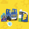 MEGA Bloks Green Town Charge & Go Bus - 35 grote bouwstenen