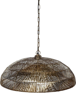 PTMD Oscar goudkleurige hanglamp maat in cm: 61 x 57 x 166 - Goud - Goud