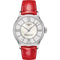 Tissot Chemin Des Tourelles T0992071611800 - Polshorloge - Automatisch - Rood Leer - Ø 35 mm