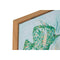 Schilderij Home ESPRIT Blauw Wit Mediterrane 30 x 3,5 x 30 cm (4 Stuks)