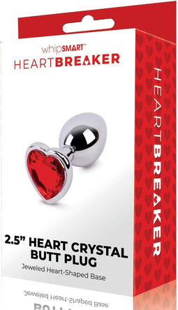 Anale Plug Whipsmart Heartbreaker Zilverkleurig