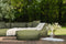 Feel Furniture - Binnen en Buiten bank - Odin - 4 Persoonsbank - Groen - Met Hocker