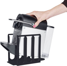 Scanpart capsulehouder - Geschikt voor Nespresso Pixie - Koffiecups houder - Kunststof - Zwart - U cap - voor 24 capsules