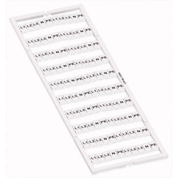 WAGO 793-5472 Markeringskaarten Wit 5 stuk(s)