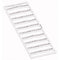 WAGO 793-5472 Markeringskaarten Wit 5 stuk(s)
