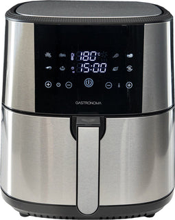 Gastronoma 18290007 - Heteluchtfriteuse - 8L - RVS/Zwart