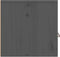 vidaXL - Wandkasten - 2 - st - 60x30x30 - cm - massief - grenenhout - wit