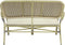 Essentials Felix Bistro Bank Rotan Bamboo Wit/Zwart - 57321