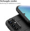 iMoshion Hoesje Geschikt voor Samsung Galaxy A25 Hoesje Siliconen - iMoshion Rugged Shield Backcover - Zwart