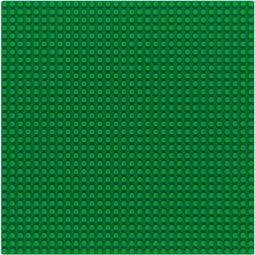 Sluban - Basisplaat - 26.5 cm x 26.5 cm - Groen