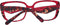 Christian Lacroix CL1127 52201 bril zonder sterke - Dames - Rood
