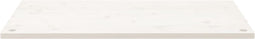Bureaublad 100x60x2,5 cm massief grenenhout wit