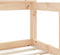vidaXL - Kinderbedframe - met - lades - 70x140 - cm - massief - grenenhout