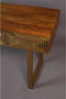 Dutchbone Volan Consoletafel/ Wandtafel Goud