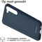 iMoshion Hoesje Geschikt voor Samsung Galaxy S23 Plus Hoesje Siliconen - iMoshion Color Backcover - Donkerblauw