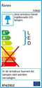 Ranex Karz - Buitenlamp op zonne energie met sensor/bewegingsmelder - 2 lichts - Ø 160 mm - Staal