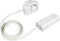 Ehmann 2160c0709 Snoerdimmer Geschikt voor lampen: LED-lamp, Spaarlamp, Halogeenlamp, Gloeilamp Wit