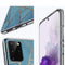 iMoshion Hoesje Geschikt voor Samsung Galaxy S20 Plus Hoesje Siliconen - iMoshion Design hoesje - Blauw / Meerkleurig / Goud / Blue Graphic
