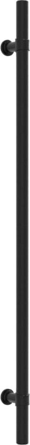 vidaXL - Handvatten - 5 - st - 320 - mm - roestvrij - staal - zwart