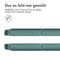 imoshion Tablet Hoes - Geschikt voor Samsung Galaxy Tab S9 11.0 inch Plus / Galaxy Tab S9 11.0 inch FE Plus / Galaxy Tab S10 Plus - Trifold Hardcase Bookcase - Groen