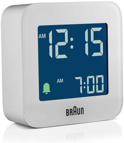 Braun BC08 - Wekker - Klok Snooze Zoemer alarm - Wit