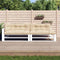 vidaXL - Palletkussens - 5 - st - stof - beige