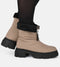 POSH by Poelman Moon - Dames Snowboots - Rits - Taupe