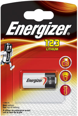 Energizer EN123P1 - Accu - Lithium 1500mAh - 34,5mm x 17mm x 17mm