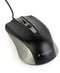 Gembird MUS-4B-01 - Muis Draad - 1200dpi - Zwart/Antraciet