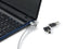 Conceptronic Notebook Security Lock - Sleutel Kensington - 1,5 m - Zilver