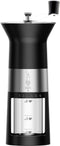 Bialetti Koffiemolen - Roestvrijstalen maalwerk - Instelbaar met 6 maalgraden - Zwart/RVS