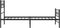 vidaXL - Bedframe - met - hoofd- - en - voeteneinde - metaal - zwart - 80x200 - cm