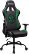 Subsonic - Gamestoel Harry Potter Slytherin - Verstelbare Hoogte en Rugleuning - Zwart/Groen - SA5609-H2