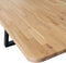 WOOOD Combi-Tablo Tafelblad - Eiken - Naturel - 77x240x100