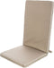 Stoelkussen 123 x 48 x 4 cm Taupe