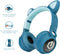 PowerLocus Buddy - Draadloze On-Ear Koptelefoon - 85dB Gehoorbescherming met Micro SD slot - Blauw