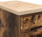 vidaXL - Garagekast - 30x51x85 - cm - massief - grenenhout - gerookt - eiken