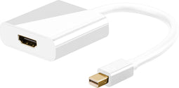 Goobay miniDisplayPort - HDMI kabel - 4K Ultra HD 2160p - Wit