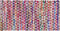 ARAKLI - Vloerkleed - Multicolor - 80 x 150 cm - Polyester