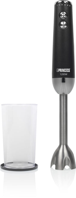 Princess 01.221229.01.001 - Staafmixer - 1200W RVS - Inclusief maatbeker 0,7L