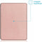 imoshion E-reader Hoesje - Geschikt voor Kobo Nia - Slim Soft Case Sleepcover Bookcase - Rosé Goud