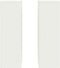 vidaXL - Plantenstandaards - Poort - - - 2 - stuks - - - Wit - - - 24x24x75 - cm - - - Staal