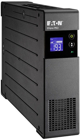 Eaton Ellipse PRO 1200 IEC - UPS 1,2 kVA 750 W - LCD-display - Zwart